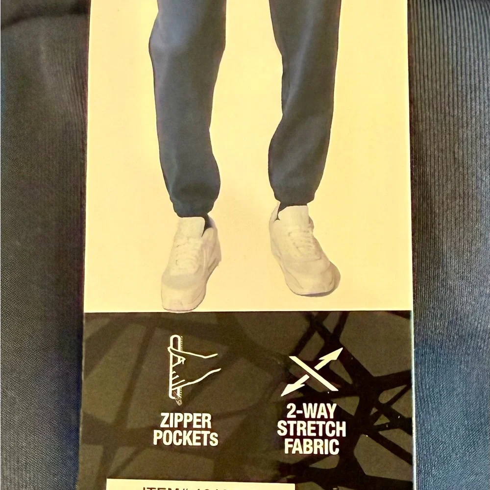 Men's Navy Jogger Pants. Brand new with tags. Spyder Active brand - Picture 2 of 4